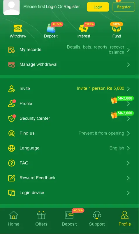 877bet Game APK interface showing cash rewards and earning system in Pakistan