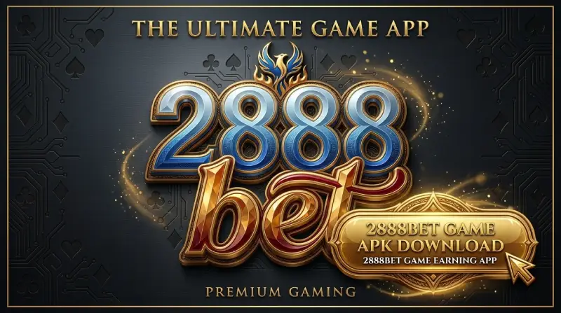 2888Bet game apk download banner with mobile gaming platform interface